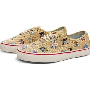 Vans x One Piece Collection Authentic One Piece Straw Hat Crew Natural